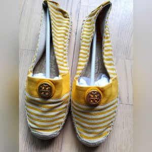 Tory Burch Beacher Canvas Espadrilles